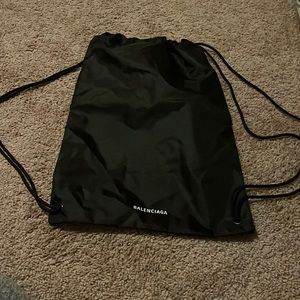 Balenciaga black dust bag
